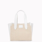 Mini Wicker Bag White