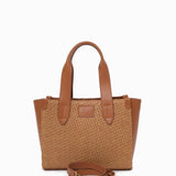 Mini Wicker Bag Tan