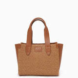 Mini Wicker Bag Tan