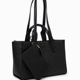 Wicker Bag Black